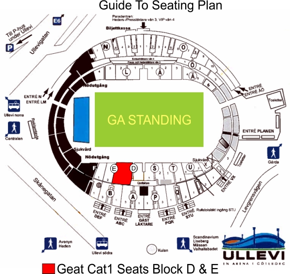 Ullevi Stadion Kart | Kart